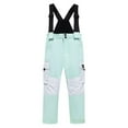 thumbnail image 1 of Pitauce Kids Snow Ski Pants Bib Pants Insulated Overalls Boys Girls Waterproof Outdoor Hiking Pants Fleece Snowboard Pant(6-16 Years), 1 of 1