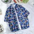 thumbnail image 1 of Pitauce Mens Hawaiian Shirt Short Sleeve Button Down Tropical Shirts Summer Casual Holiday Beach Shirt with Pockets, 1 of 4