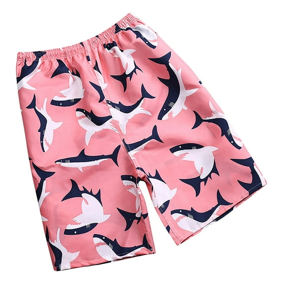 Pitauce Mens Hawaiian Tropical Swim Trunks Elastic Waist Quick Dry Swim Shorts Summer Beach Casual Shorts with Pockets