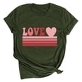 thumbnail image 1 of Pitauce Mothers Day Gifts T Shirt for Women Love Heart Tee Shirts Cute Print Short Sleeves Graphic Tee Tops Gifts for Mom on Clearance, 1 of 2