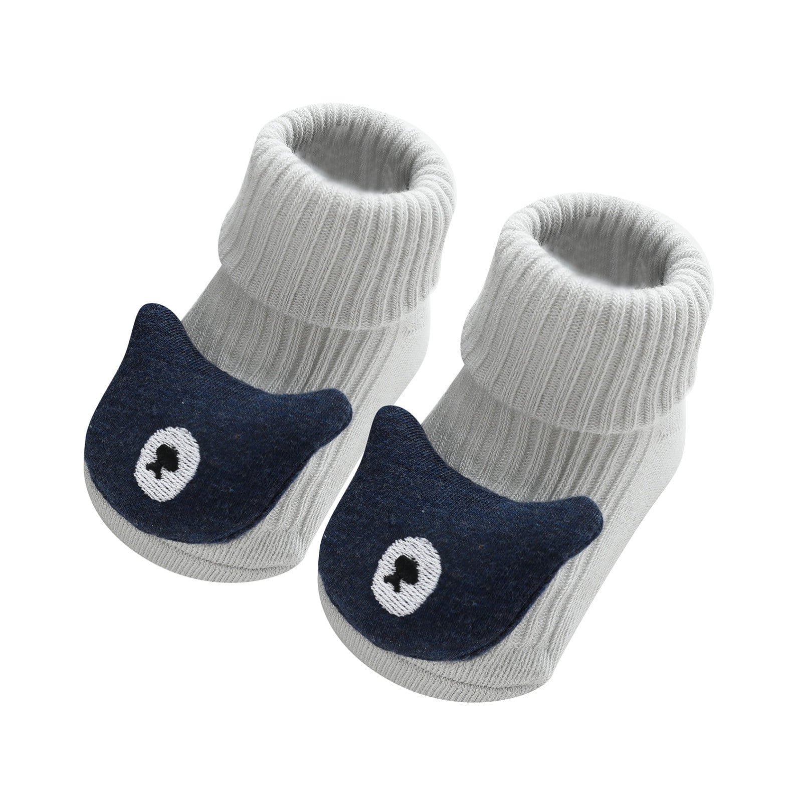 Pitauce Newborn Baby Girls Boys No Slip Socks Cute Grip Socks Toddler