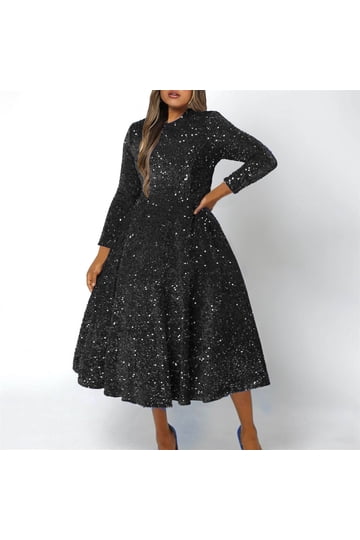 sachin and babi light blue dress Hollywood Holiday Sequin Mini Dress main image 1