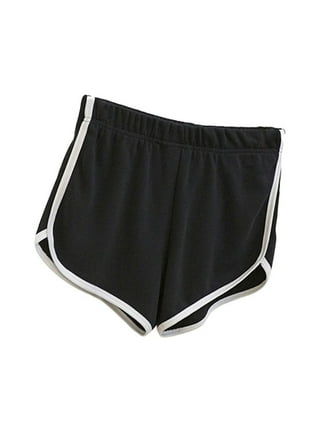  White Dolphin Booty Shorts For Plus Size Women Dance Yoga  Running Underwear XXL