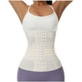 thumbnail image 1 of Pitauce Waist Trainer for Women Breathable Hollow Corset Tummy Control Shapewear Waist Cincher Girdle Body Shaper, 1 of 5