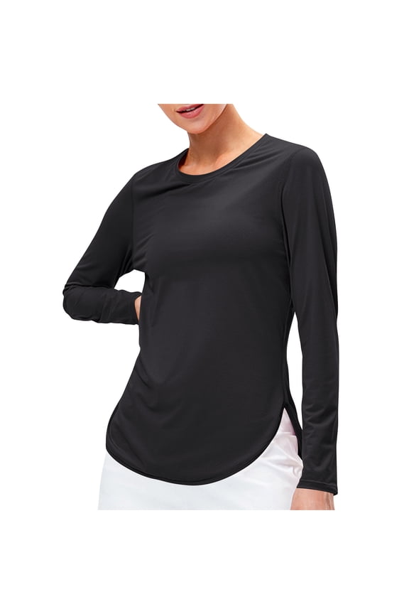 Women's Sun Shirts UPF 50+ Long Sleeve T-Shirt Lightweight Quick Dry Hiking Tops UV Sun Protection Workout Tops
