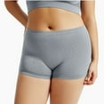 thumbnail image 1 of Pitauce Womens Boyshort Underwear High Waisted Stretchy Boxer Briefs Full Coverage Seamless Bottom Panties, S-3XL, 1 of 4