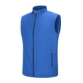 thumbnail image 1 of Pitauce Womens Lightweight Waterproof Vest Casual Zipper Up Slim Fit Sleeveless Jacket Stand Collar Running Hiking Golf Vest with Pockets, 1 of 4