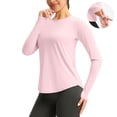 thumbnail image 1 of Pitauce Womens Long Sleeve Rash Guard UPF 50+ Sun Protection Shirts for Hiking Fishing Workout SPF Lightweight Quick Dry, 1 of 9