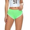 thumbnail image 1 of Pitauce Womens Mid Rise Dolphin Shorts Butt Lifting Booty Shorts Workout Yoga Gym Fitness Shorts Summer Beach Hot Pants Bottoms, 1 of 8