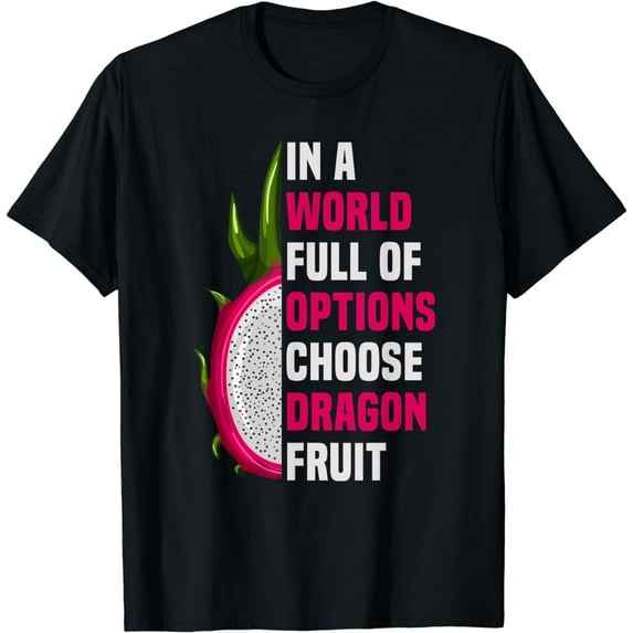 Pitaya Costume Dragon Fruit Juice Seeds Dragonfruit Lover T-Shirt