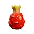 thumbnail image 1 of Pitaya Vase for Flowers, Decorative Ceramic Fruit Vase, Fruit Flower Pot, Fruit Shaped Planter Pot for Table Centerpiece, Home, Coffee Table, Office, Garden, Balcony, Kitchen, Spring Decor,, 1 of 8