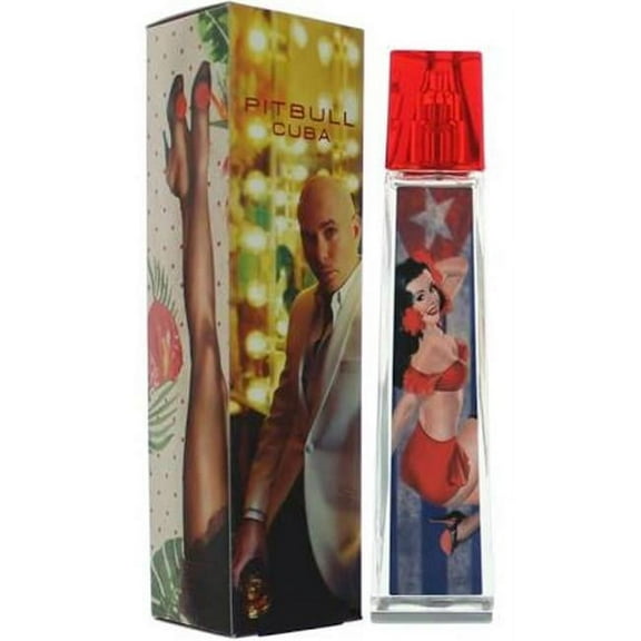 Pitbull Cuba Eau De Parfum 3.4 Oz Pitbull Women's Perfume