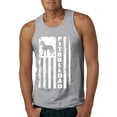 thumbnail image 1 of Pitbull Dad Dog Dag Funny Gift | Mens Dog Lover Graphic Tank Top, Heather Grey, 3XL, 1 of 4