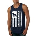 thumbnail image 1 of Pitbull Dad Dog Dag Funny Gift | Mens Dog Lover Graphic Tank Top, Navy, 2XL, 1 of 4