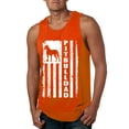 thumbnail image 1 of Pitbull Dad Dog Dag Funny Gift | Mens Dog Lover Graphic Tank Top, Orange, Medium, 1 of 4