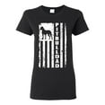 thumbnail image 1 of Pitbull Dad Dog Dag Funny Gift | Womens Dog Lover Graphic T-Shirt, Black, Small, 1 of 4