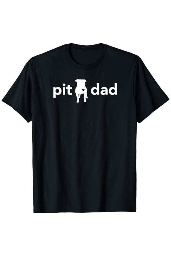Pitbull Dad Funny T-shirt For Pit Bull Lovers and Owners