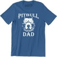 thumbnail image 1 of Pitbull Dad Men's Dog Pet Lover Fathers Day Funny Humor Super Hero T-Shirt, 1 of 4