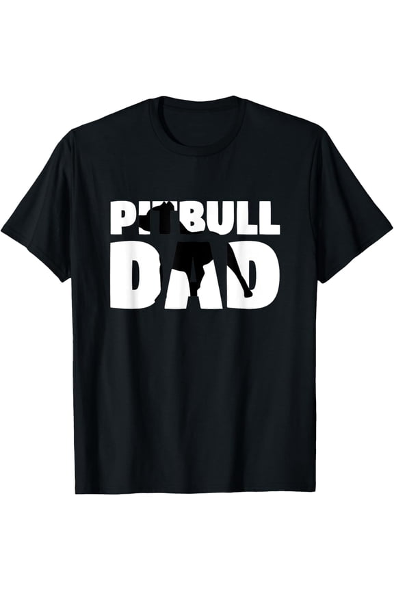 Pitbull Dad - Pittie Lovers & Owners - Pit Bull Dog Dad T-Shirt