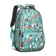 thumbnail image 1 of Pitbull Dog and Flower Floral Backpack for School,Cute School Bag,Schoolbag with Adjustable Shoulder Straps & Padded Back,16.9 Inch, 1 of 5