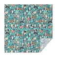thumbnail image 1 of Pitbull Dog and Flower Floral Square Tablecloth,Waterproof Square Table Cover,Wipeable Spillproof Washable Table Cover for Home Kitchen Party Decor 42"X42"(107x107cm), 1 of 6