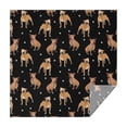 thumbnail image 1 of Pitbull Dog and Footprint Square Tablecloth,Waterproof Square Table Cover,Wipeable Spillproof Washable Table Cover for Home Kitchen Party Decor 42"X42"(107x107cm), 1 of 6