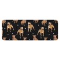 thumbnail image 1 of Pitbull Dog and Footprint Kitchen Rug Mat,Kitchen Runner Rugs Non Skid Washable,Decorative Kitchen Floor Mats for Kitchen,Sink,Laundry,17"x47.2", 1 of 7