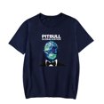 thumbnail image 1 of Pitbull Globalization T-Shirt Merch Rapper For Women/Men Unisex O-neck Casuals Short Sleeve Tshirt Streetwear, 1 of 3
