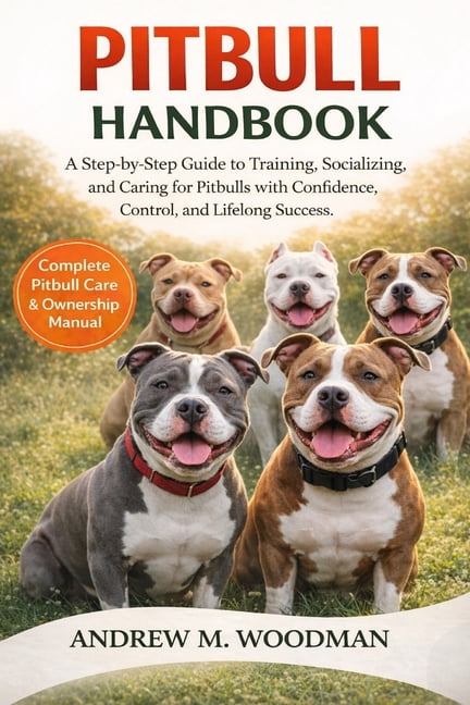 Pitbull Handbook: A Step-by-Step Guide to Training, Socializing, and Caring for Pitbulls with Confidence, Control, and L, (Paperback)
