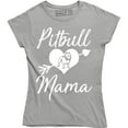 thumbnail image 1 of Pitbull Mama American Bully Dog Funny Puppies Lover Women's T-Shirt, 1 of 4