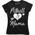 thumbnail image 1 of Pitbull Mama American Bully Dog Funny Puppies Lover Women's T-Shirt, 1 of 4
