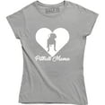 thumbnail image 1 of Pitbull Mama Heart Women's Proud Animal Lover Dog Funny T-Shirt, 1 of 4