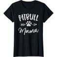 thumbnail image 1 of Pitbull Mama Shirt Pit bull Lover Owner Gifts Dog Pittie Mom T-Shirt, 1 of 3