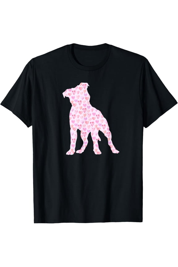 Pitbull Mom Pit Bull Lover Cute Dog Pittie Heart Pitbull T-Shirt