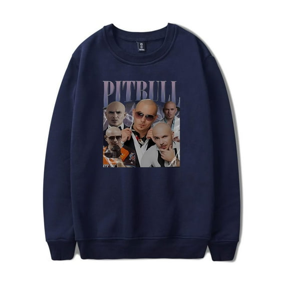 Pitbull Mr.Worldwide merch sweater capless crewneck sweater men/women vintage pullovers
