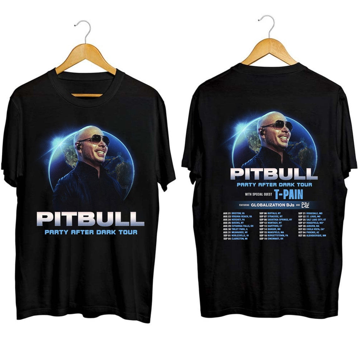 Pitbull Party After Dark Tour 2025 Shirt, Pitbull Fan Shirt, Pitbull