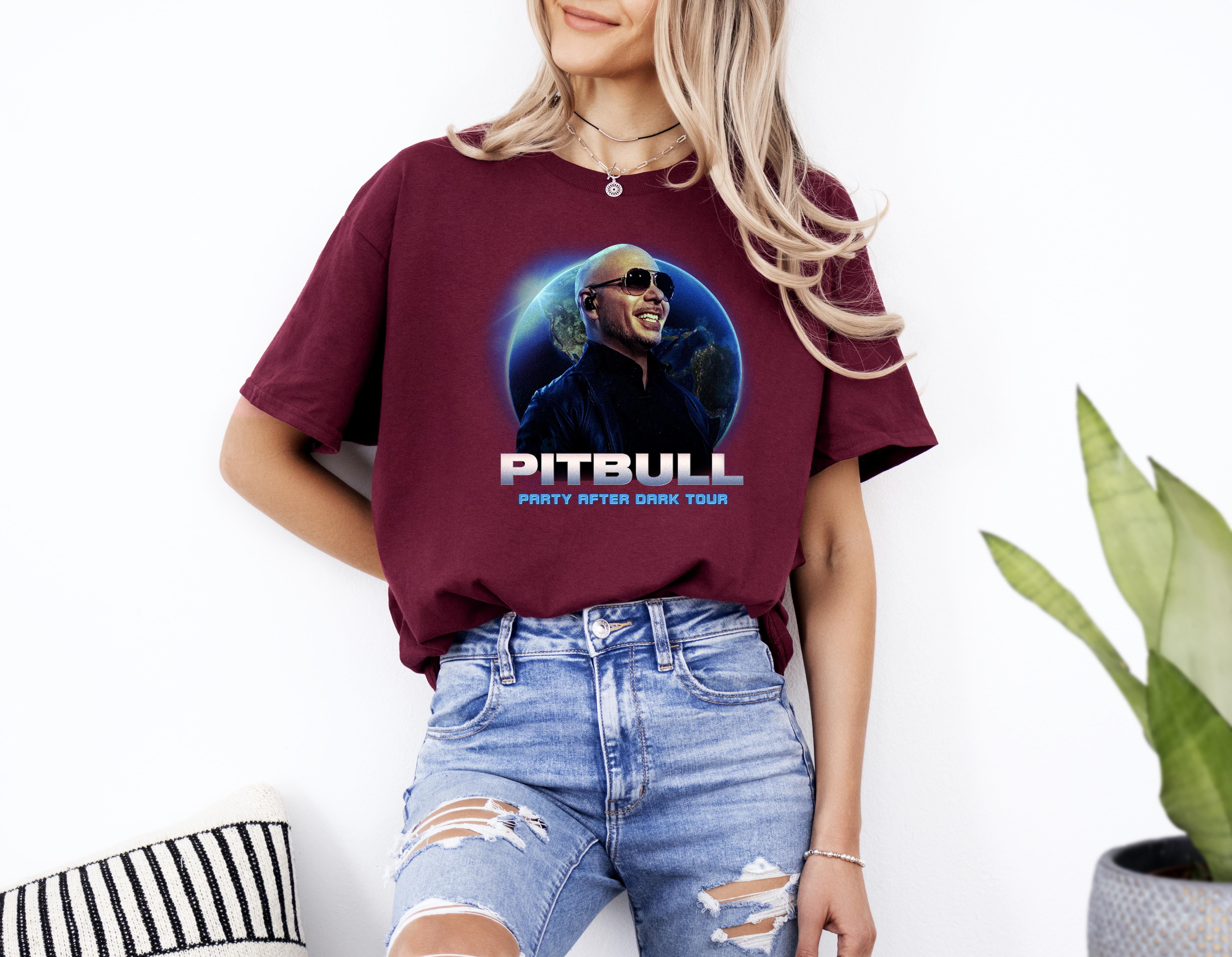 Pitbull Party After Dark Tour 2024 Shirt, Pitbull Fan Unisex TShirt