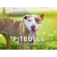 Pitbull Pitt Bull Gifts Calender Dog Breed 2024 Wall Calendar Pitbull