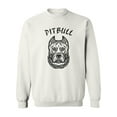 thumbnail image 1 of Pitbull Quote Design Sweatshirt Men -Image by Shutterstock, Male 4X-Large, 1 of 4