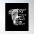 thumbnail image 1 of Pitbull Rescue30 Poster Wall Art, Modern Wall Decor For Living Room Bedroom, 12x18 UNFRAMED, 1 of 3