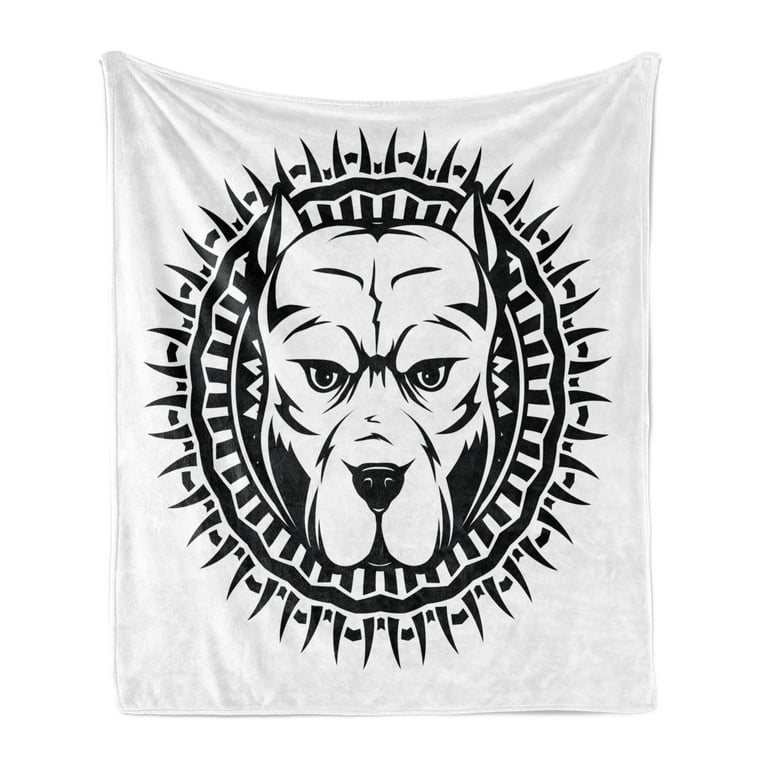 Pitbull fleece online blanket