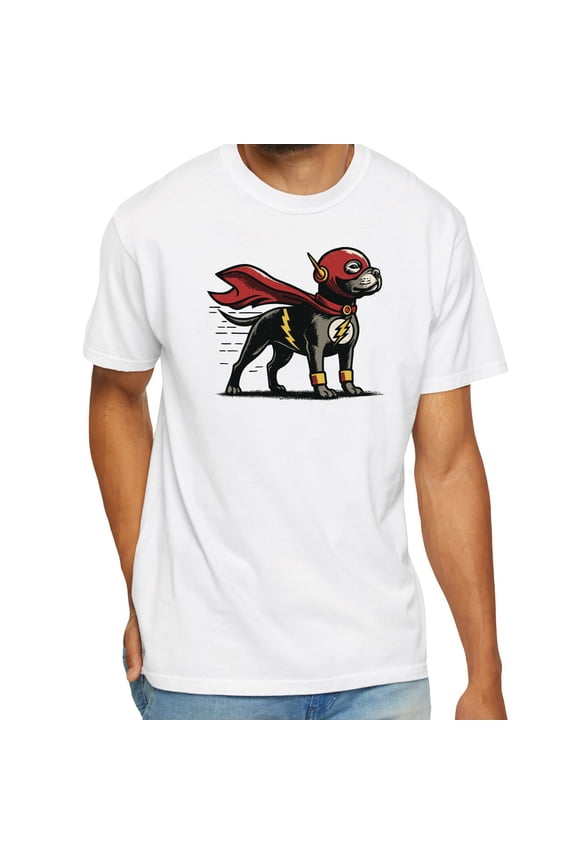 Pitbull Superhero T-Shirt