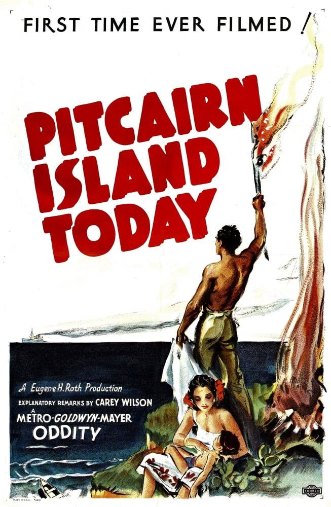 Pitcairn Island Today Canvas Art - (24 x 36)