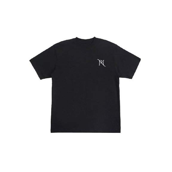 Pitch Noire Men’s Graphic 320GSM T-Shirt with Unique Embroidered Design - Comfortable & Stylish Casual Tee