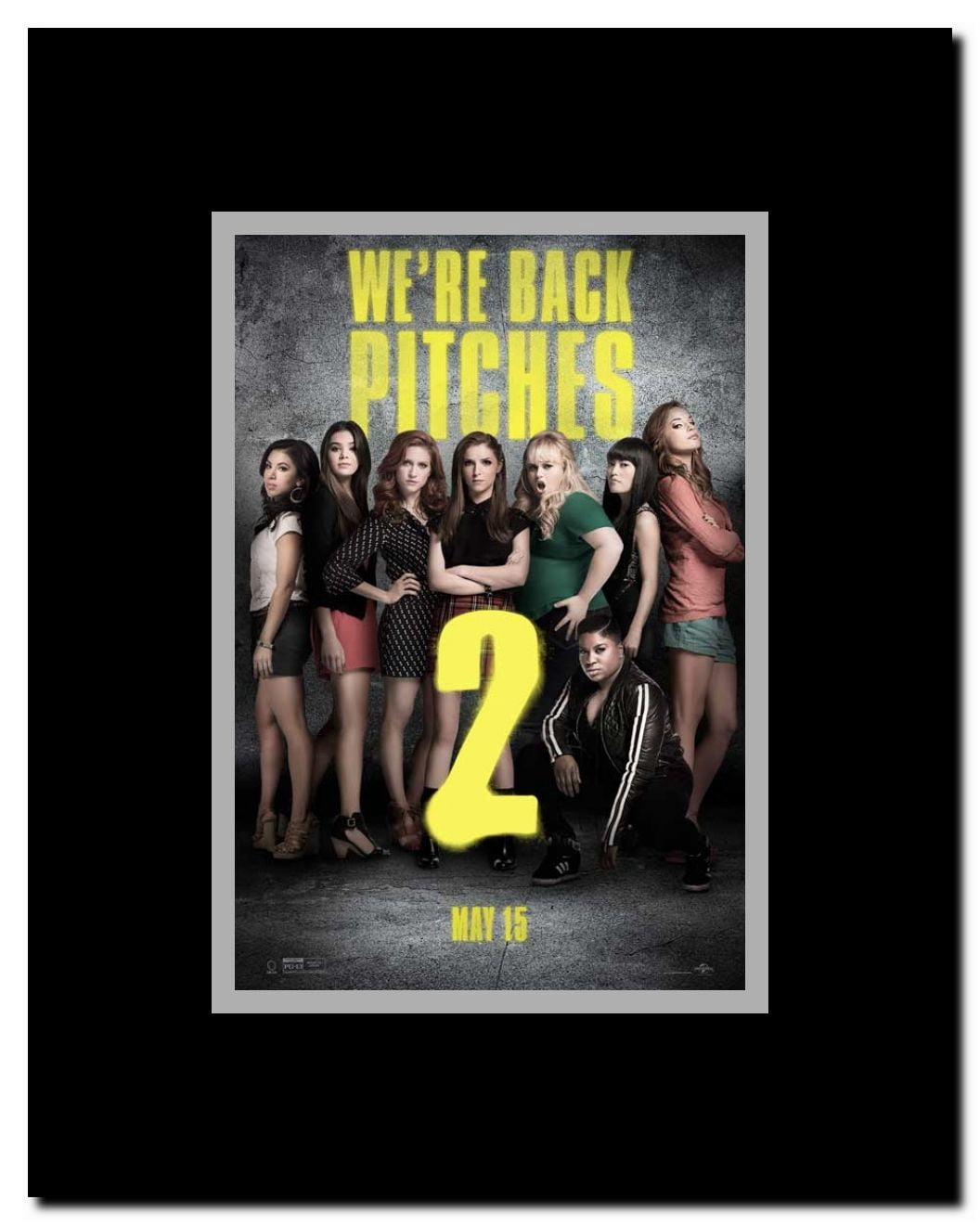 Pitch Perfect 2 Framed Movie Poster