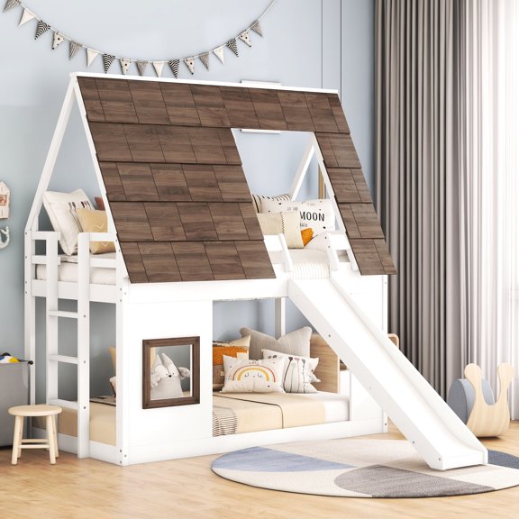 Pitched Roof Design | Bedroom Bunk Bed, Create a Fun Sleeping Area