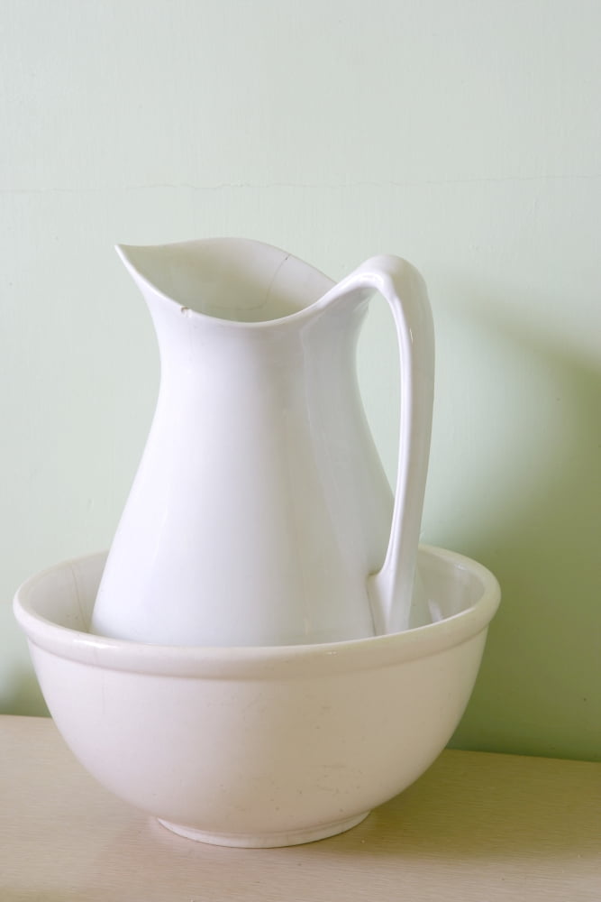 Pitcher And Bowl Canvas Art - Robert Postma Design Pics (24 x 36)