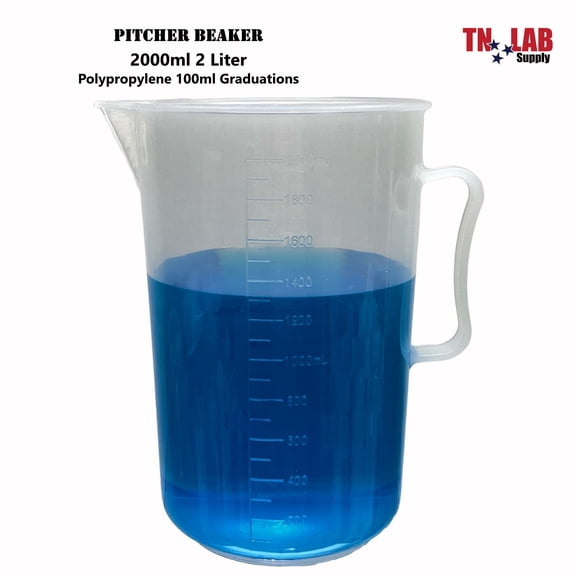 Pitcher Beaker Polypropylene Plastic Family