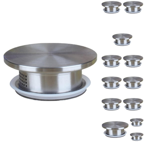 Pitcher Lid Replacement Water Pitcher Cover Sturdy Stainless Steel Glass Jug Cover Water Bottle Lid Replacement Stoppers For Beverage Glass Cups