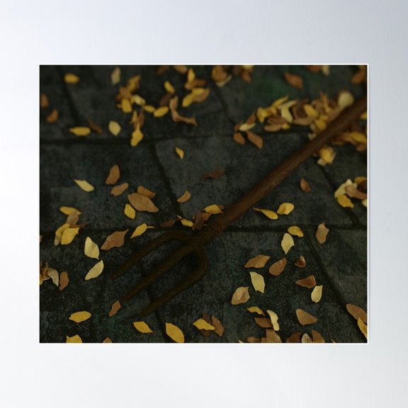 Pitchfork Poster Wall Art, Modern Wall Decor For Living Room Bedroom, 8x12 UNFRAMED